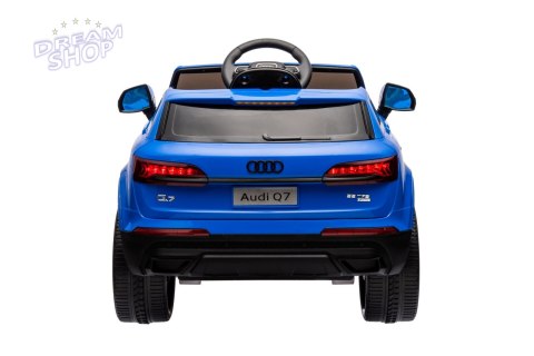 Pojazd Audi Q7 NEW LIFT Niebieski Pojazd Audi Q7 NEW LIFT Niebieski