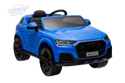 Pojazd Audi Q7 NEW LIFT Niebieski Pojazd Audi Q7 NEW LIFT Niebieski