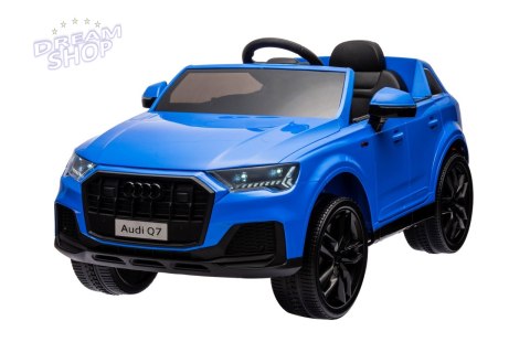 Pojazd Audi Q7 NEW LIFT Niebieski Pojazd Audi Q7 NEW LIFT Niebieski