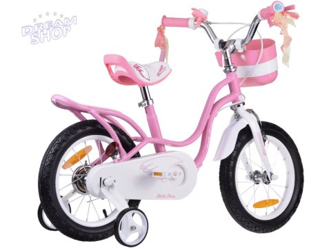 RoyalBaby dziecięcy Rower 14" Little Swan koszyk kółka boczne RB14-18 RoyalBaby dziecięcy Rower 14" Little Swan koszyk kółka boczne RB14-18