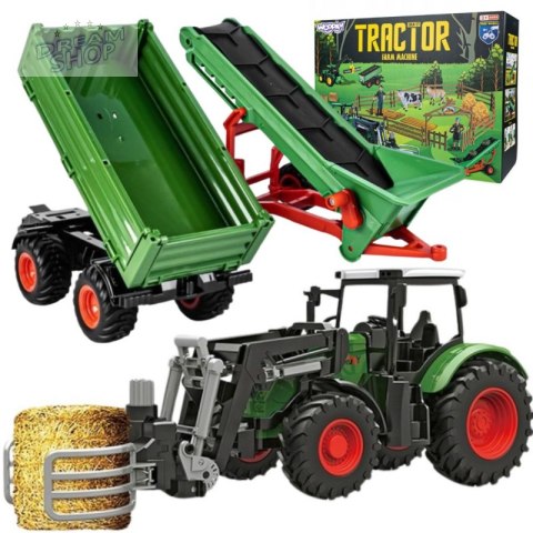 WOOPIE Zestaw Maszyn Rolniczych Rraktor Ciągnik Zagroda Mini Farma Osada Rolnicy WOOPIE Zestaw Maszyn Rolniczych Rraktor Ciągnik Zagroda Mini Farma Osada Rolnicy