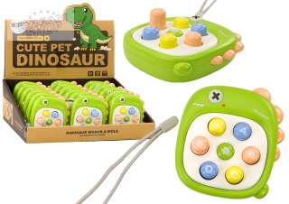 Gra Zręcznościowa Whack A Mole Literki Dinozaur Zielona