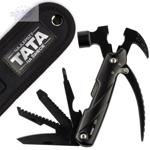 Multitool - Narzędzie wielofunkcyjne dla Taty - młotek obcęgi nóż śrubokręt Multitool - Narzędzie wielofunkcyjne dla Taty - młotek obcęgi nóż śrubokręt