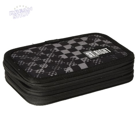 Piórnik z wyposażeniem podwójny Chessboard Crush Piórnik z wyposażeniem podwójny Chessboard Crush