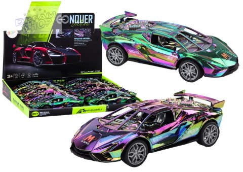 Autko Sportowe Światła Dźwięki Kolorowe Kameleon