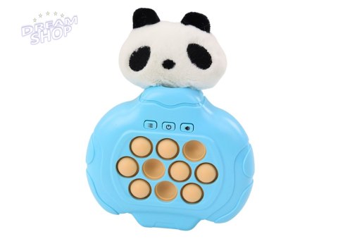 Gra Pop-It Panda Pluszowa Konsola Zręcznościowa Wibracje Sensoryczna Gra Pop-It Panda Pluszowa Konsola Zręcznościowa Wibracje Sensoryczna