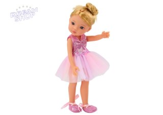Lalka Baletnica Różowa Laleczka Balerina Sukienka 33cm
