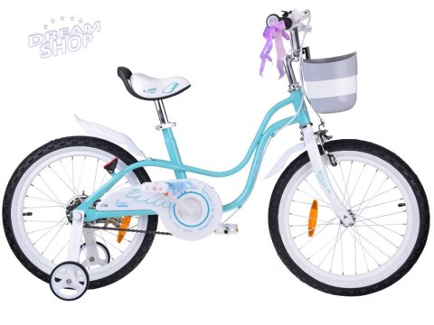RoyalBaby Rower dziecięcy 18" Little Swan koszyk kółka boczne RB18-18 RoyalBaby Rower dziecięcy 18" Little Swan koszyk kółka boczne RB18-18