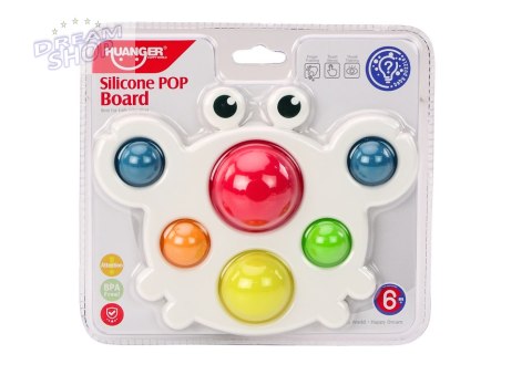 Silikonowa Tablica Kolorowy Krab Pop It Edukacyjny Sensoryczny Silikonowa Tablica Kolorowy Krab Pop It Edukacyjny Sensoryczny