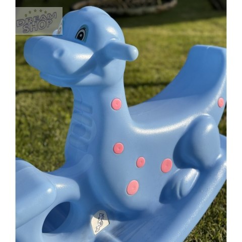 WOOPIE Bujak Wieloosobowy Dino Huśtawka Równoważna Niebieska WOOPIE Bujak Wieloosobowy Dino Huśtawka Równoważna Niebieska