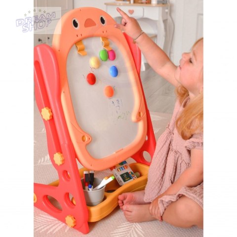 WOOPIE Tablica Dwustronna Magnetyczna Kreślarska Pisklak 57 el. WOOPIE Tablica Dwustronna Magnetyczna Kreślarska Pisklak 57 el.