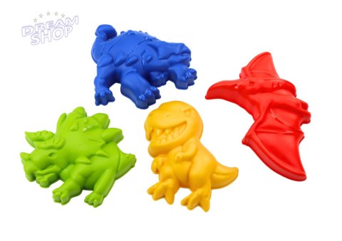 Zestaw Do Piasku Wiaderko Z Prysznicem Konewka i Foremki Dinozaury Zestaw Zestaw Do Piasku Wiaderko Z Prysznicem Konewka i Foremki Dinozaury Zestaw