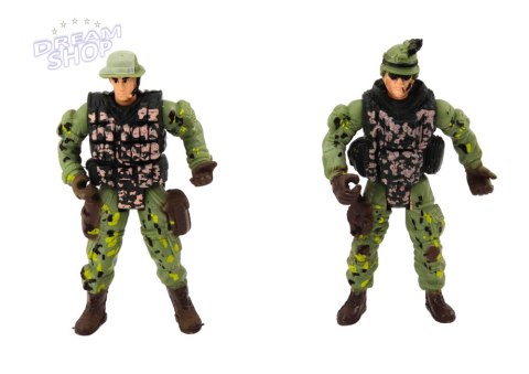 Zestaw Militarny Wojskowy Łódź Bojowa Żołnierze Akcesoria Dźwięki Zestaw Militarny Wojskowy Łódź Bojowa Żołnierze Akcesoria Dźwięki