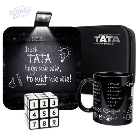 Zestaw Prezentowy dla Taty - Tata Geniusz - prezent dla Taty - Dzień Ojca Zestaw Prezentowy dla Taty - Tata Geniusz - prezent dla Taty - Dzień Ojca