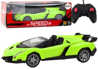 Auto Samochód Sportowy Zdalnie Sterowany RC 1:18 Zielony