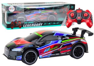 Auto Sportowe Zdalnie Sterowane RC 1:10 25km/h Światła Czarny