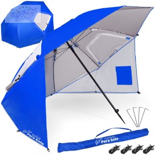 Parasol Plażowy Korcula Para Sole UPF 50+ na Plażę do Ogrodu SP0784