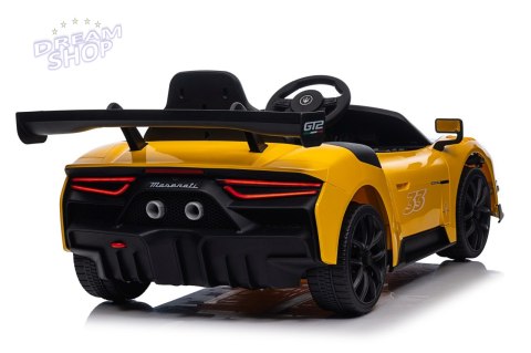 Pojazd Maserati MC20 GT2 Żółty Pojazd Maserati MC20 GT2 Żółty