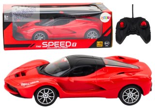 Samochód Sportowy Zdalnie Sterowany Auto RC 1:16 Czerwone