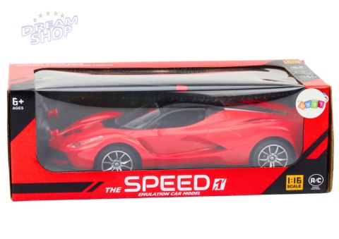 Samochód Sportowy Zdalnie Sterowany Auto RC 1:16 Czerwone Samochód Sportowy Zdalnie Sterowany Auto RC 1:16 Czerwone