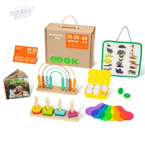 TOOKY TOY Box Pudełko XXL Montessori Edukacyjne 7w1 Sensoryczne 25-30 Mies. TOOKY TOY Box Pudełko XXL Montessori Edukacyjne 7w1 Sensoryczne 25-30 Mies.