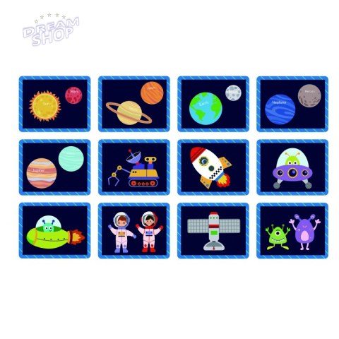TOOKY TOY Układanka Magnetyczna Kosmos Puzzle TOOKY TOY Układanka Magnetyczna Kosmos Puzzle