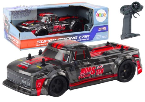 Zdalnie Sterowane Auto Pick-Up RC 1:18 Gumowe Opony Czerwony Zdalnie Sterowane Auto Pick-Up RC 1:18 Gumowe Opony Czerwony