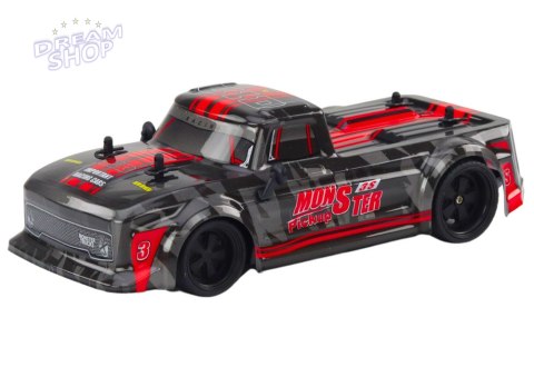 Zdalnie Sterowane Auto Pick-Up RC 1:18 Gumowe Opony Czerwony Zdalnie Sterowane Auto Pick-Up RC 1:18 Gumowe Opony Czerwony