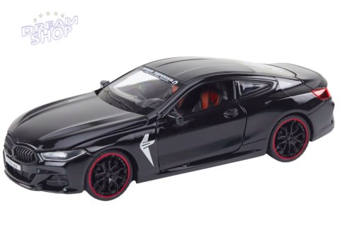 Auto Sportowe Metalowe Napęd Frykcyjny Otwierane Elementy 1:24 Czarne Auto Sportowe Metalowe Napęd Frykcyjny Otwierane Elementy 1:24 Czarne