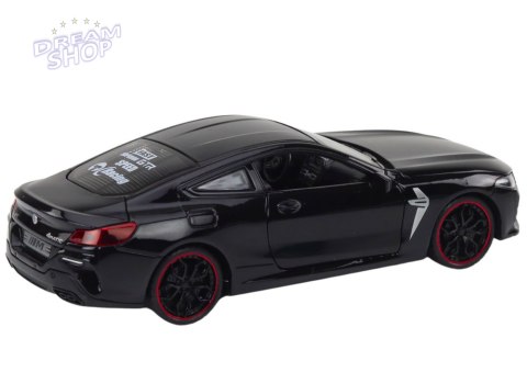 Auto Sportowe Metalowe Napęd Frykcyjny Otwierane Elementy 1:24 Czarne Auto Sportowe Metalowe Napęd Frykcyjny Otwierane Elementy 1:24 Czarne