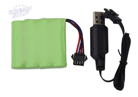 Auto Zdalnie Sterowane RC z Dinozaurem w Skali 1:10 Zielone Auto Zdalnie Sterowane RC z Dinozaurem w Skali 1:10 Zielone