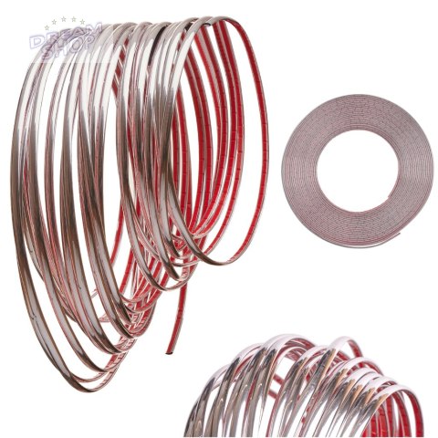 Listwa Chrom Chromowana 15mm x 15m