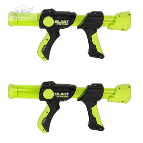 Pistolet na kulki piankowe x2 zestaw + maska ochronna x2 Pistolet na kulki piankowe x2 zestaw + maska ochronna x2
