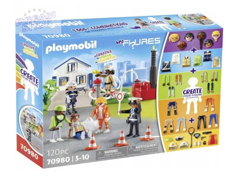 Playmobil My Figures akcja ratowniczna figurki do klocków 120ele ZA5433