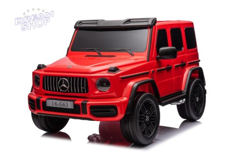 Pojazd Mercedes Benz G63 AMG XXL Czerwony Pojazd Mercedes Benz G63 AMG XXL Czerwony