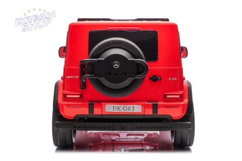 Pojazd Mercedes Benz G63 AMG XXL Czerwony Pojazd Mercedes Benz G63 AMG XXL Czerwony