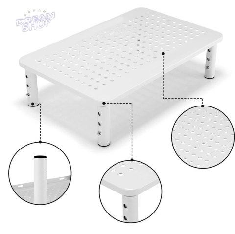 Regulowana podstawka MULING pod monitor laptop biała Regulowana podstawka MULING pod monitor laptop biała