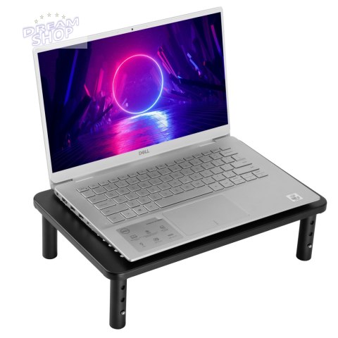Regulowana podstawka MULING pod monitor laptop czarna Regulowana podstawka MULING pod monitor laptop czarna