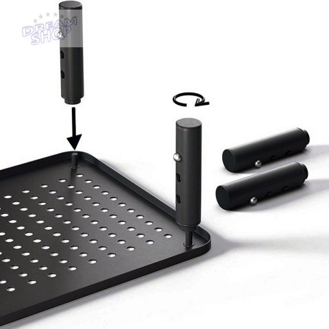 Regulowana podstawka MULING pod monitor laptop czarna Regulowana podstawka MULING pod monitor laptop czarna
