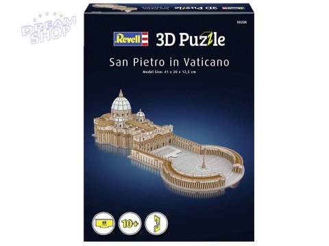 Revell puzzle przestrzenne 3D Bazylika św Piotra Watykan 68 ele68 ZA5435 Revell puzzle przestrzenne 3D Bazylika św Piotra Watykan 68 ele68 ZA5435