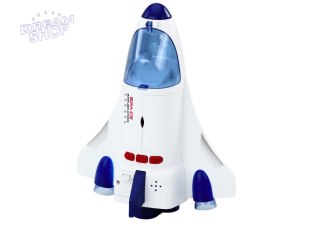 Statek Kosmiczny Napęd Światła Dźwięki Kosmonauta Biały