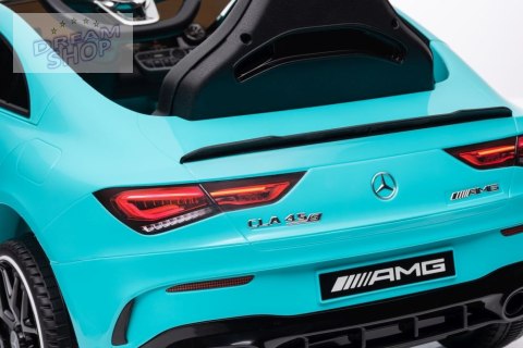 Auto Na Akumulator Mercedes CLA 45s AMG Turkusowy 4x4