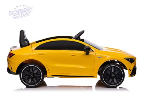 Auto Na Akumulator Mercedes CLA 45s AMG Żółty 4x4 Auto Na Akumulator Mercedes CLA 45s AMG Żółty 4x4