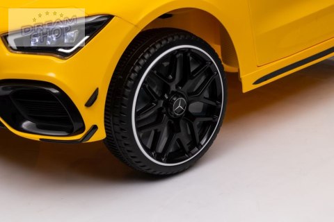 Auto Na Akumulator Mercedes CLA 45s AMG Żółty 4x4 Auto Na Akumulator Mercedes CLA 45s AMG Żółty 4x4