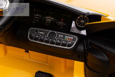 Auto Na Akumulator Mercedes CLA 45s AMG Żółty 4x4 Auto Na Akumulator Mercedes CLA 45s AMG Żółty 4x4
