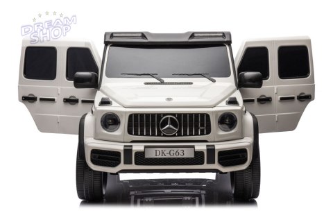 Auto Na Akumulator Mercedes G63 XXL Biały 4x4 Auto Na Akumulator Mercedes G63 XXL Biały 4x4