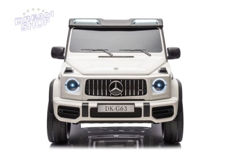 Auto Na Akumulator Mercedes G63 XXL Biały 4x4 Auto Na Akumulator Mercedes G63 XXL Biały 4x4