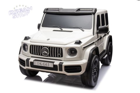Auto Na Akumulator Mercedes G63 XXL Biały 4x4 Auto Na Akumulator Mercedes G63 XXL Biały 4x4