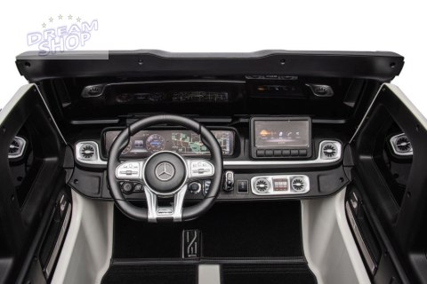 Auto Na Akumulator Mercedes G63 XXL Biały 4x4 Auto Na Akumulator Mercedes G63 XXL Biały 4x4
