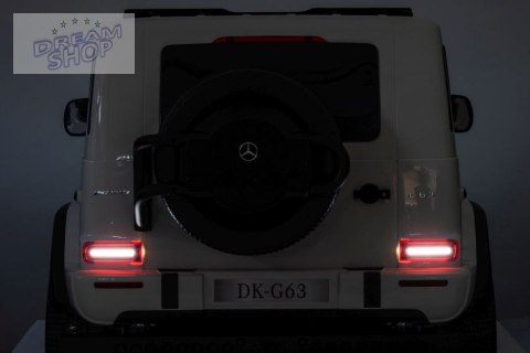 Auto Na Akumulator Mercedes G63 XXL Biały 4x4 Auto Na Akumulator Mercedes G63 XXL Biały 4x4